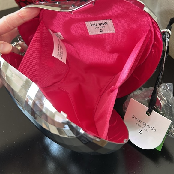 Kate Spade x Target NWT Disco Heart Crossbody Bag - Picture 11 of 13